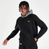 Lacoste Men's Sport Tennis Fleece Zippered Hoodie - 3xl - 8 In Black