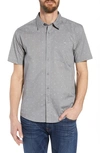 Patagonia 'go To' Slim Fit Short Sleeve Sport Shirt In Rockwall/ Feather Grey