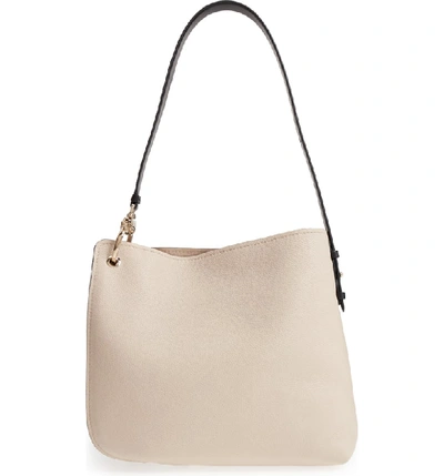 Ferragamo Medium Minerva Leather Hobo Bag In Peony