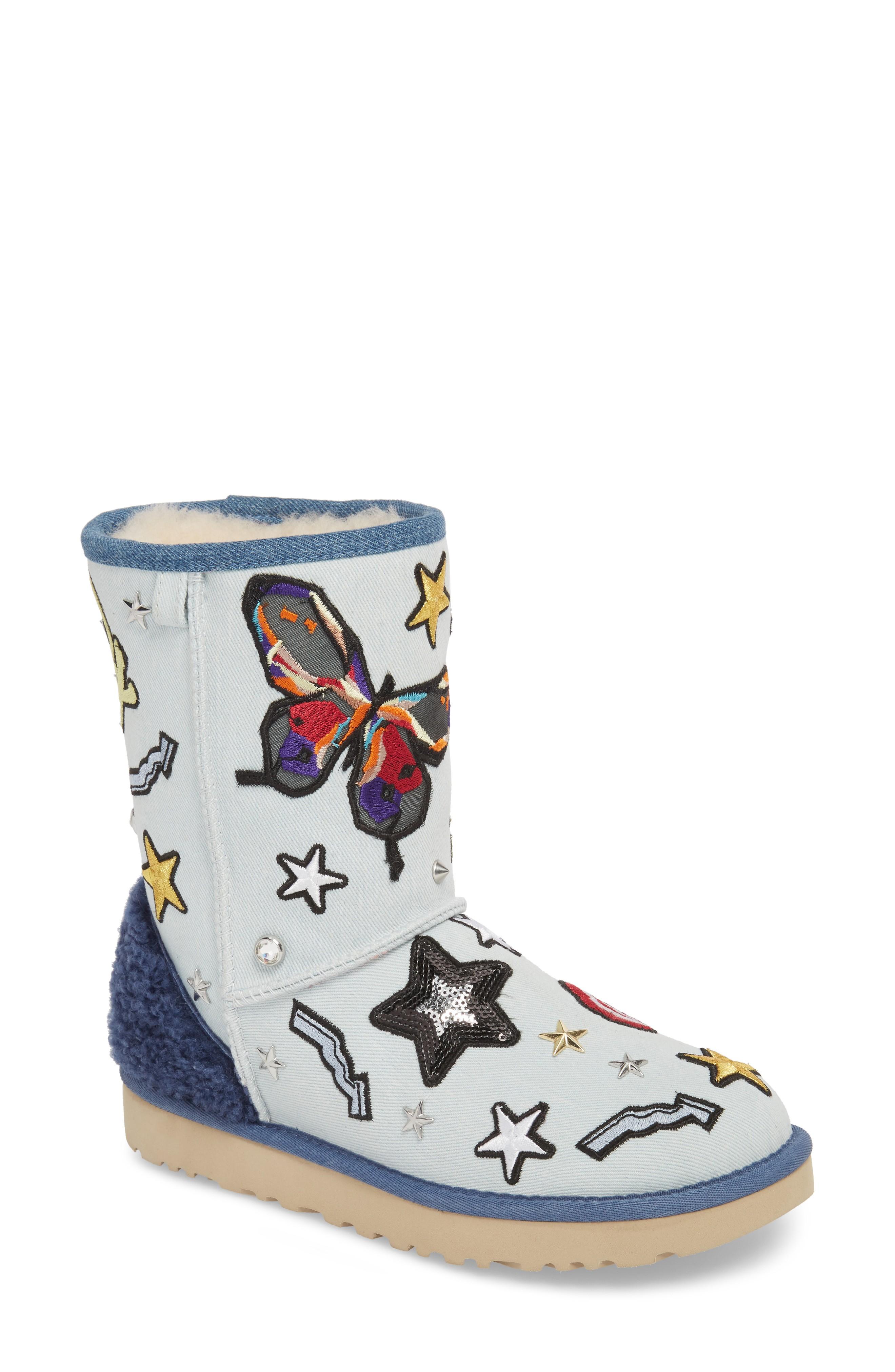 ugg denim boots womens