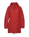 Parajumpers Down Jacket In Red