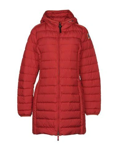 Parajumpers Down Jacket In Red