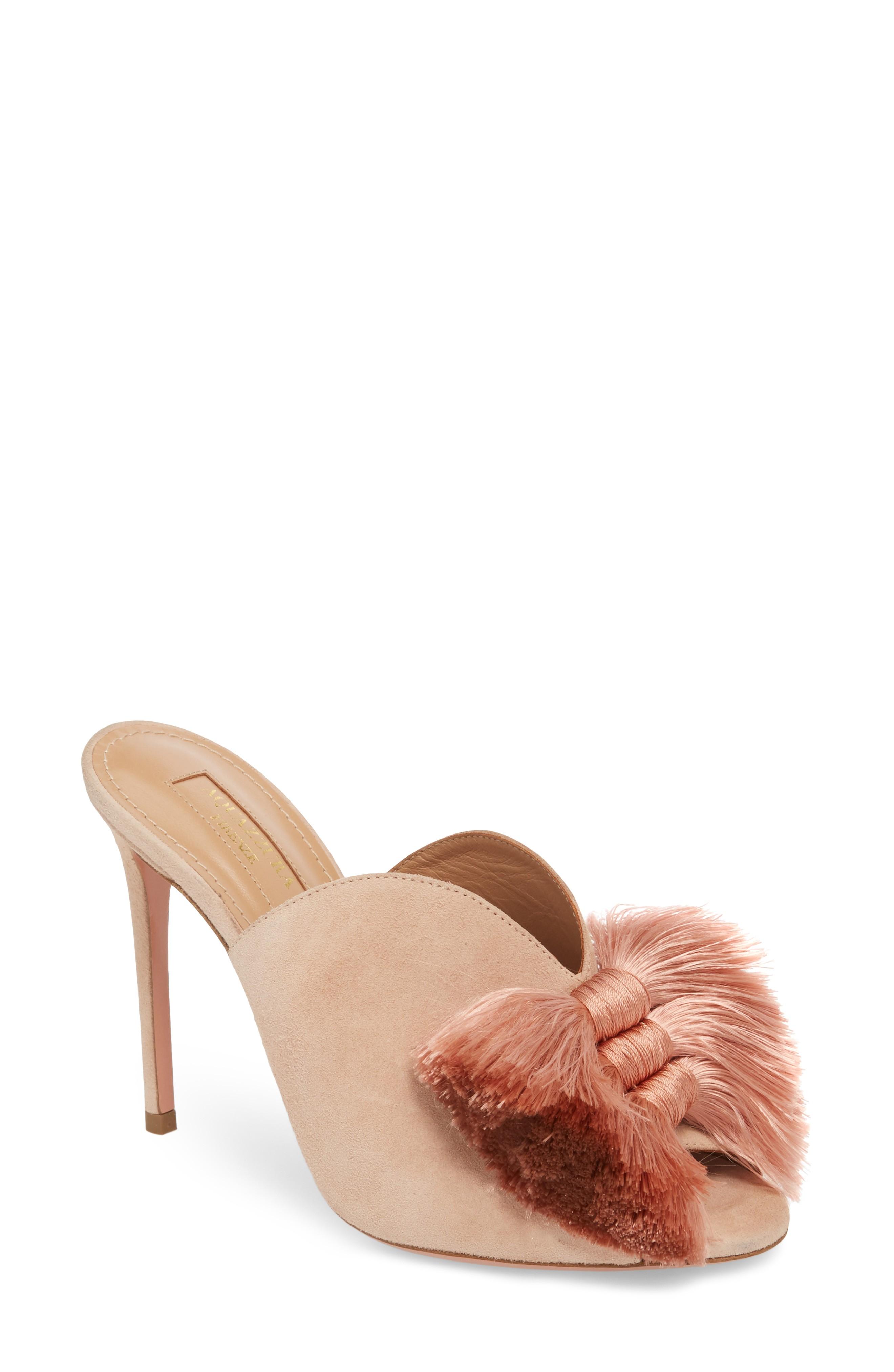 aquazzura lotus blossom sandal