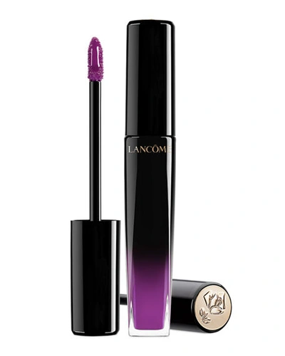 Lancôme L'absolu Lacquer Longwear Lip Gloss In 426 Positive Energy (electric Purple)