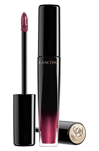 Lancôme L'absolu Lacquer Longwear Lip Gloss In 193 Rose Talisman (berry Shimmer)