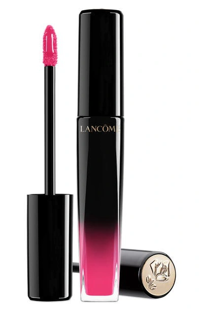 Lancôme L'absolu Lacquer Longwear Lip Gloss In Ultra-rose