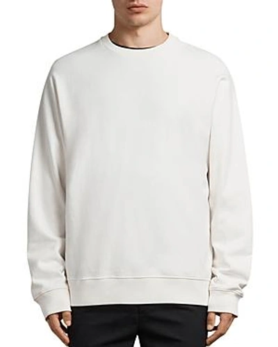 Allsaints Gethian Sweatshirt In Chalk White