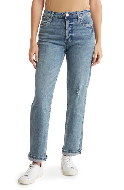 Sts Blue High Rise Relaxed Jeans In Sandalwood