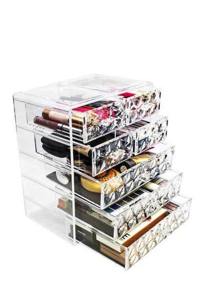 Sorbus Makeup Storage 7 Drawer Organizer In Clear