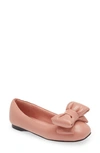 Jeffrey Campbell Bow-out Ballet Flat In Pink