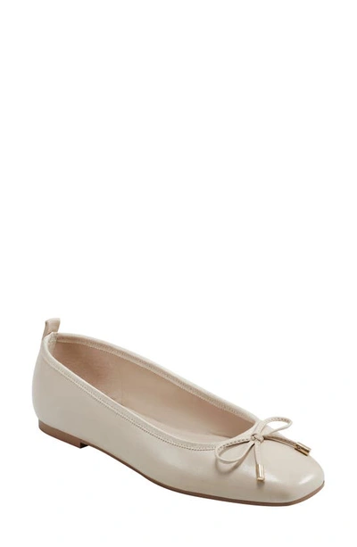 Marc Fisher Ltd Ubet Ballet Flat In Ivory