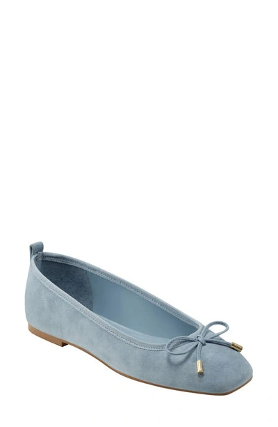 Marc Fisher Ltd Ubet Ballet Flat In Blue