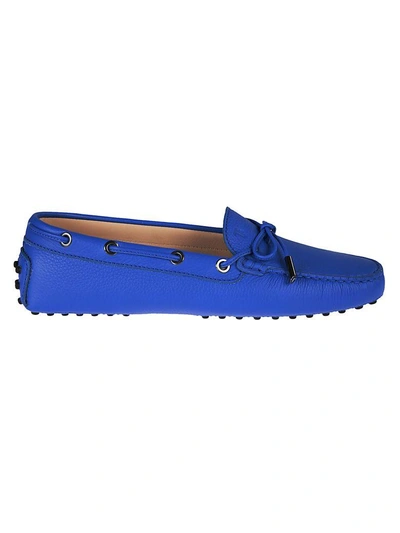 Tod's Gommino Driving Shoes In Bluette