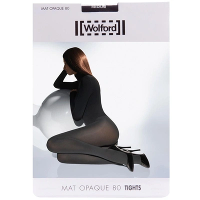 Wolford Black Matte Opaque Tights