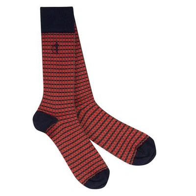 London Sock Company Eleni Red