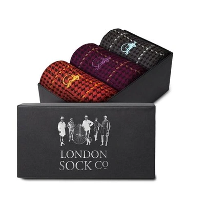 London Sock Company Ottaway Gift Box - 3 Pair