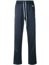Ami Alexandre Mattiussi Trackpants With Contrasted Bands In Blue