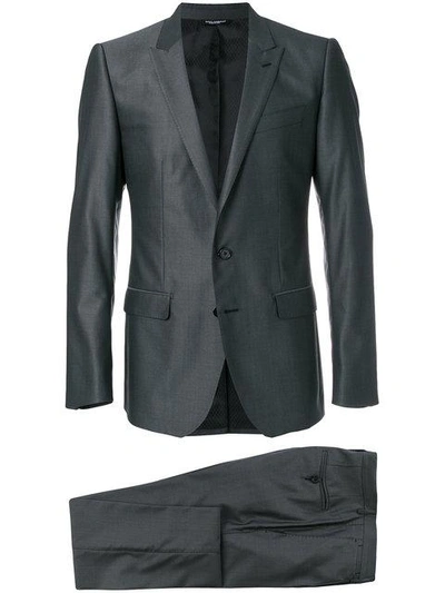 Dolce & Gabbana Two Piece Suit In Grey