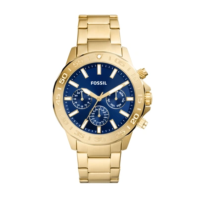 Fossil Men's Bannon Multifunction, Gold-tone Stainless Steel Watch