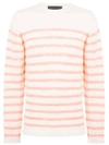 The Elder Statesman Cashmere Picasso Jumper - White