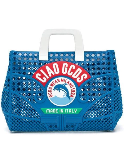 GCDS CIAO TOTE BAG SS18W01040112910860
