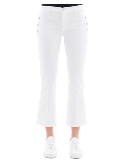 J Brand White Cotton Pants