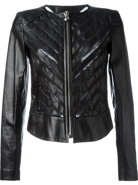 Philipp Plein Panelled Jacket In Black | ModeSens