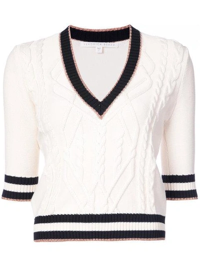 Veronica Beard Cable Knit Jumper
