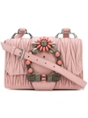 Miu Miu Lady Matelassé Bag In Pink