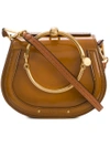 Chloé Nile Shoulder Bag In Brown