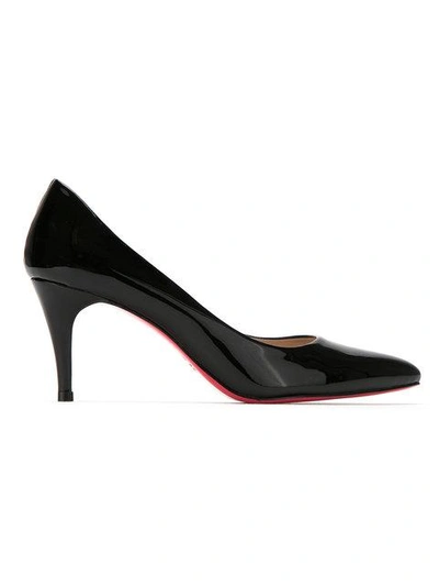 Zeferino Patent Leather Pumps - Black