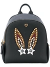 Mcm Studded Backpack