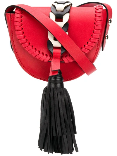 Red Valentino Fringed Mini Bag