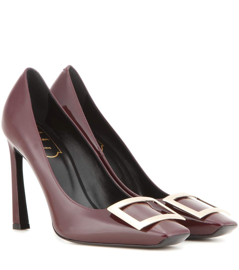Roger Vivier Belle Vivier Trompette Patent Leather Pumps | ModeSens