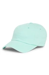 American Needle Washed Cotton Twill Cap In Seafoam