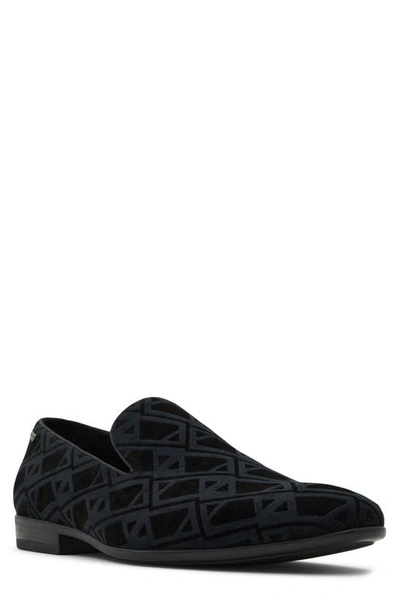 Aldo Men's Craig Slip-on Loafers Men's Shoes In Black/ Black