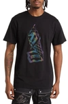 Icecream Shine Graphic T-shirt In Black