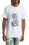 Icecream Shine Graphic T-shirt In White