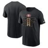 Nike Black San Francisco 49ers Local Essential T-shirt