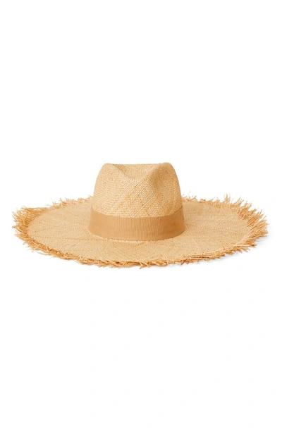 Btb Los Angeles Faye Straw Hat In Natural