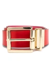 Kate Spade Reversible Belt In Classic Red