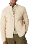 Barbour Tarbley Casual Tailored Fit Nylon Jacket In Putty