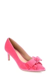 Journee Collection Crystol Pump In Pink