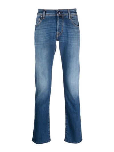 Jacob Cohen `nick` 5-pocket Slim Fit Jeans In Blue