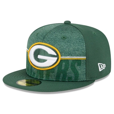 New Era Green Green Bay Packers 2023 Nfl Training Camp 59fifty Fitted Hat