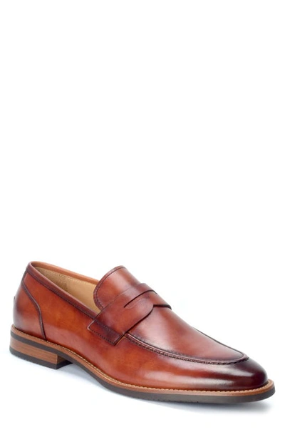 Warfield & Grand Camino Penny Loafer In Tan