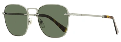 Persol Men's Square Sunglasses Po2490s 513/58 Gunmetal/havana 54mm In Multi