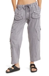 Free People Tahiti Cargo Pants In Ashblown