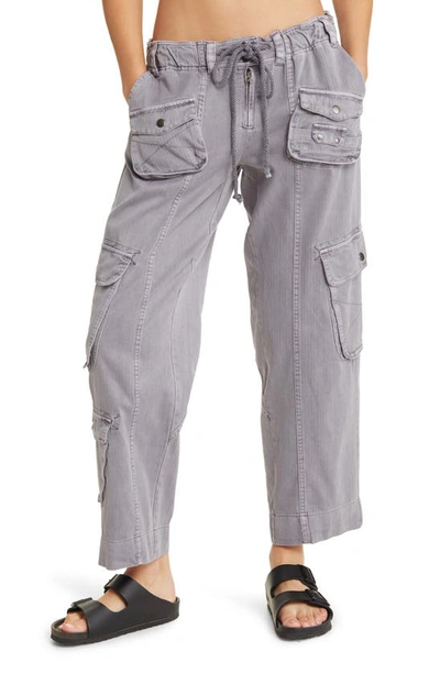 Free People Tahiti Cargo Pants In Ashblown