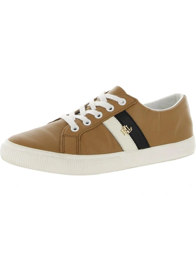 Lauren Ralph Lauren Janson Ii Womens Lifestyle Low Top Casual And Fashion Sneakers In Multi